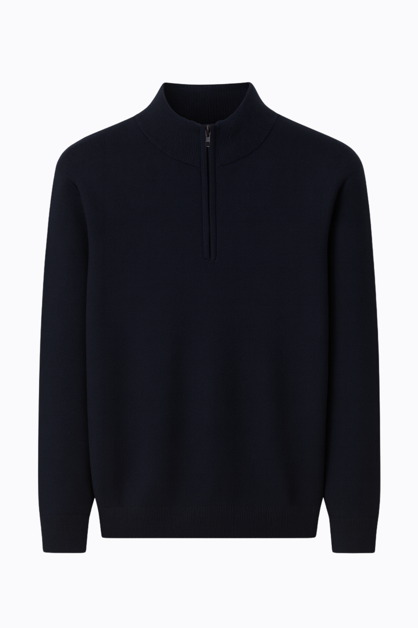 100% Merino Wool Half-Zip Sweater