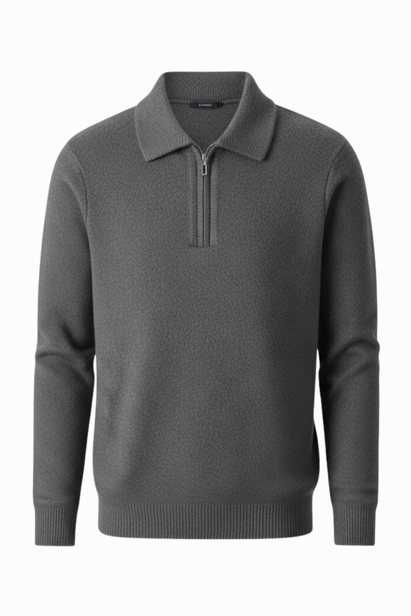 100% Cashmere Quarter Zip Sweater