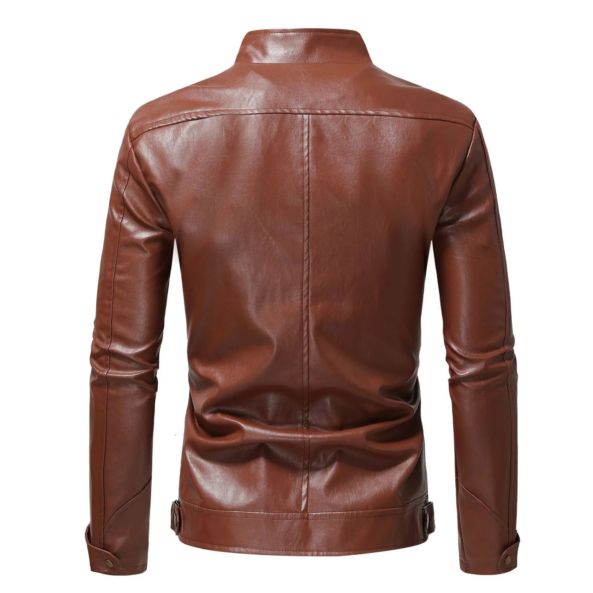 Elegant Men's Leather Jacket