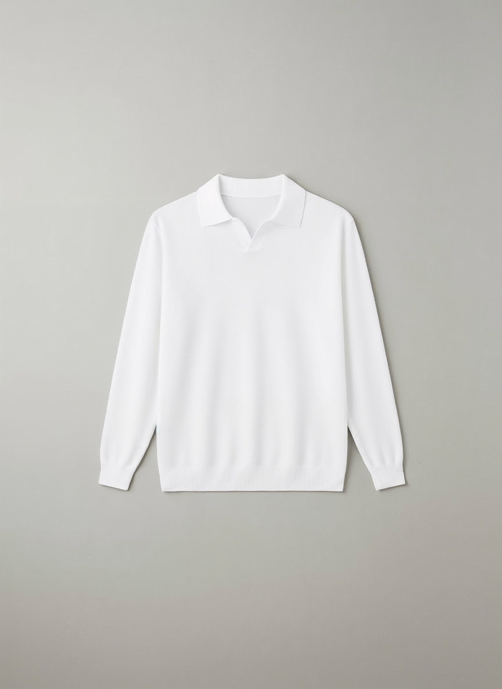 100% Merino Wool Knit Polo