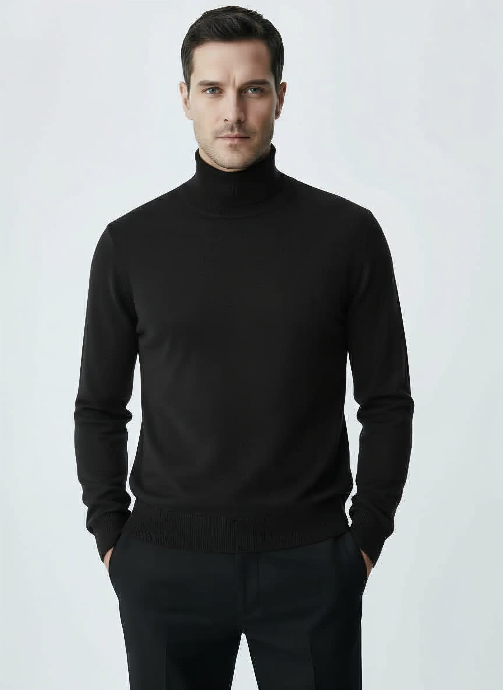 100% Cashmere Signature Turtleneck